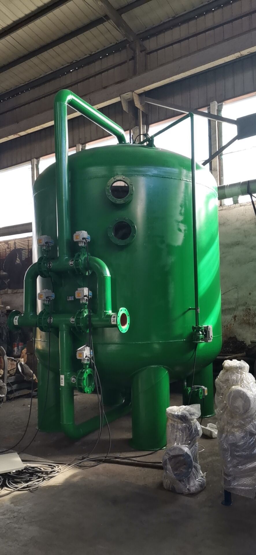 多介質(zhì)過濾器的定期檢查