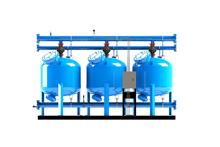 三罐并聯(lián)全自動(dòng)淺層沙過(guò)濾器