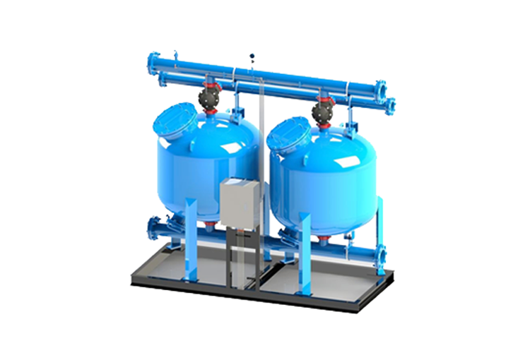 兩罐并聯(lián)全自動(dòng)淺層砂過(guò)濾器